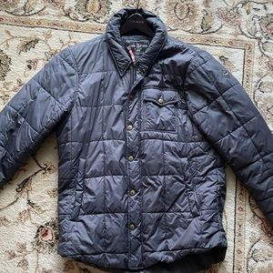 Wilder & Sons LARGE light insulated jacket (Urban Outfitters). Dark Grey
